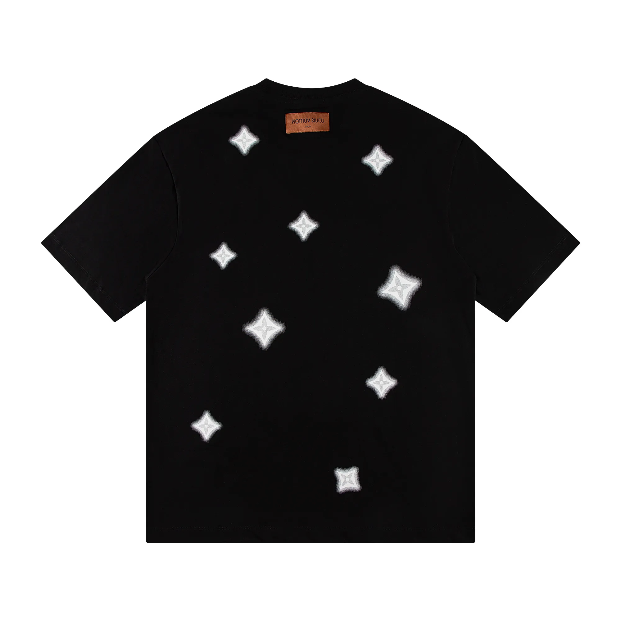 🅿️146 Style: 2026 new LOUIS VUITTON short-sleeved T-shirt Material: High version 300g double yarn combed cotton Size: S～XL Color: Black Style number: H1050